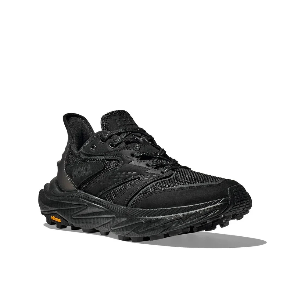 Hoka One One Anacapa 2 Freedom 1155192-BBLC Mens 8.5 Black Hiking Shoes MEW2377